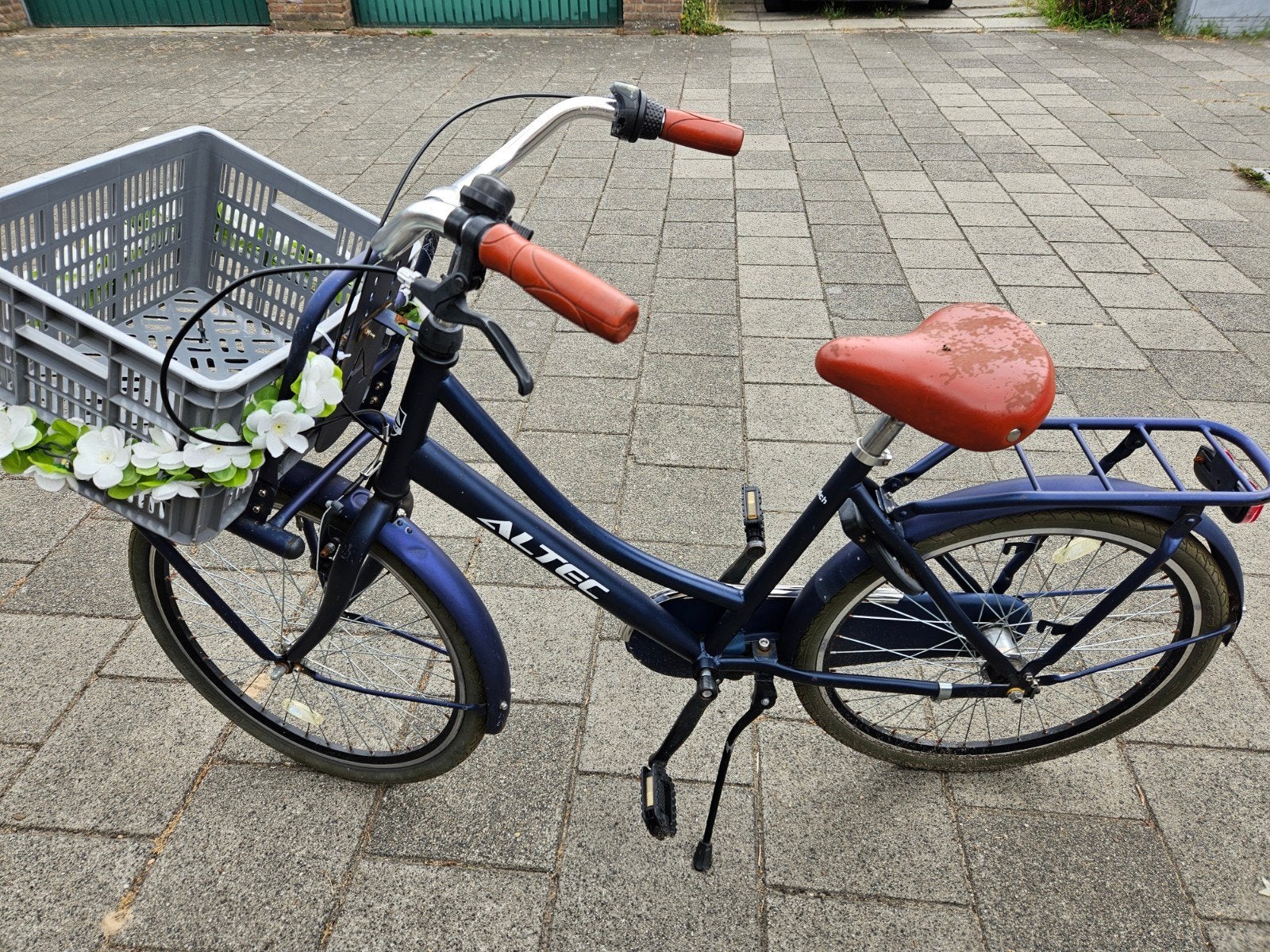 Altec Kinderfiets 16 inch - Blauw, Ophalen, Altec, Velgrem, 16 tot 20 inch