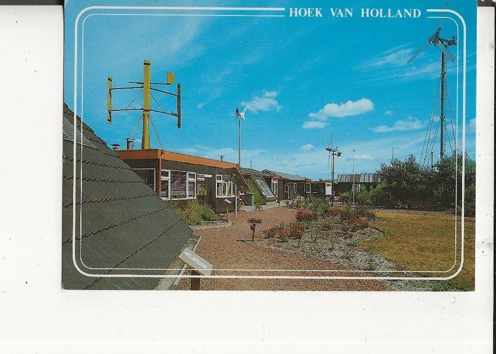 Hoek v Holland Stationsweg Voorlichtingscent. Energie Anders, Ophalen of Verzenden, 1960 tot 1980, Ongelopen, Zuid-Holland