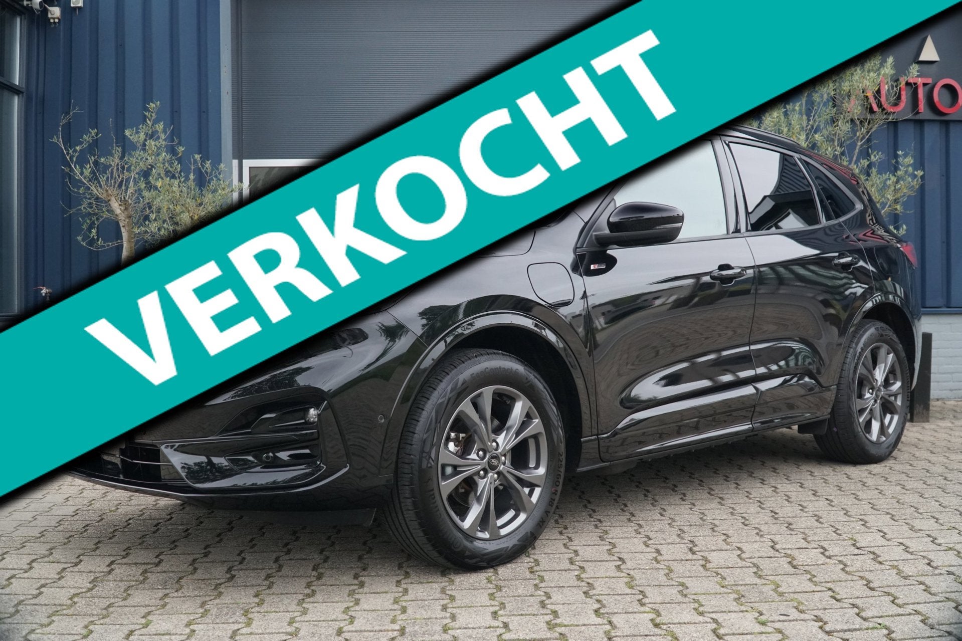Ford Kuga 2.5 PHEV ST-Line X 225PK |B&O|Carplay|93% SOH|, Auto's, Ford, Gebruikt, Zwart, 4 cilinders, Leder en Stof