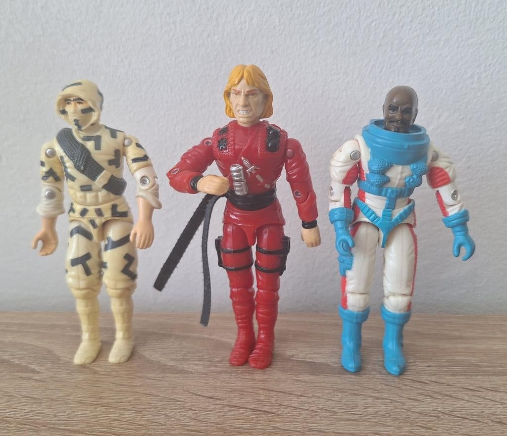 G.I. Joe Actiefiguren 3 X, Kinderen en Baby's, Speelgoed | Actiefiguren, Ophalen of Verzenden, Gebruikt