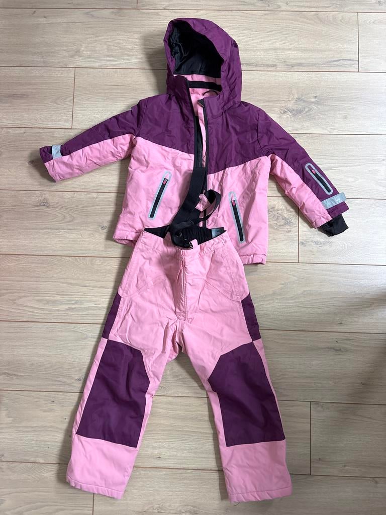 H&M Ski jas en broek maat 116/5-6 jaar, Ophalen of Verzenden