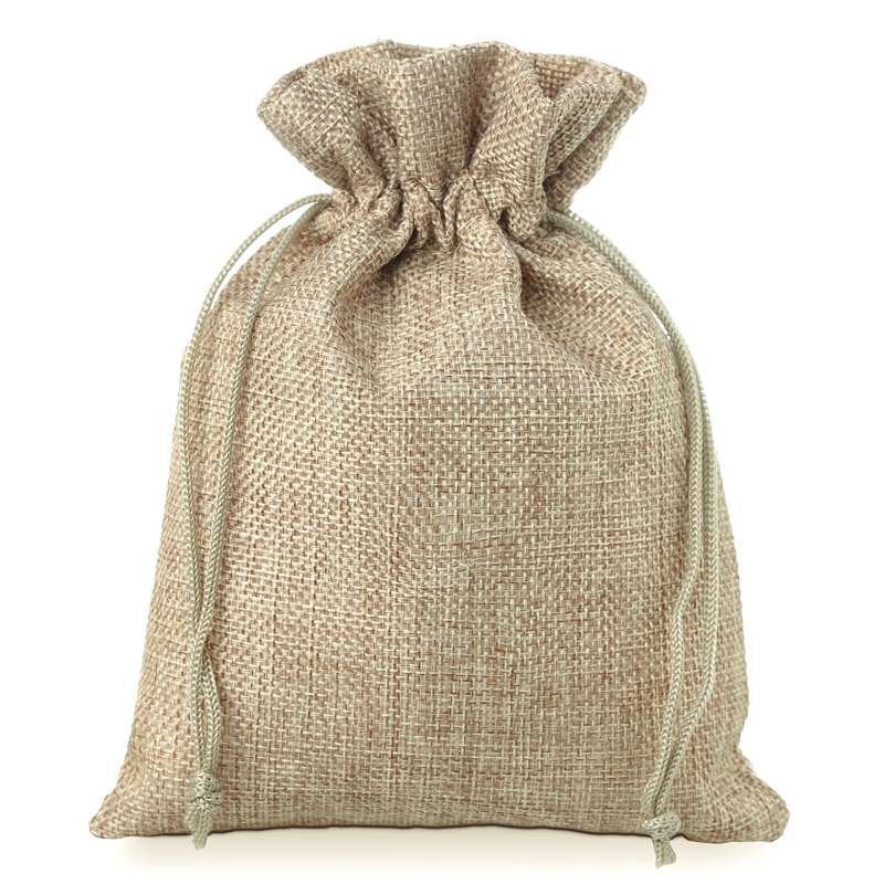 Jute zakjes 12 x 15 cm (30 stuks), Overige typen, Ophalen of Verzenden, Zo goed als nieuw, Overige materialen