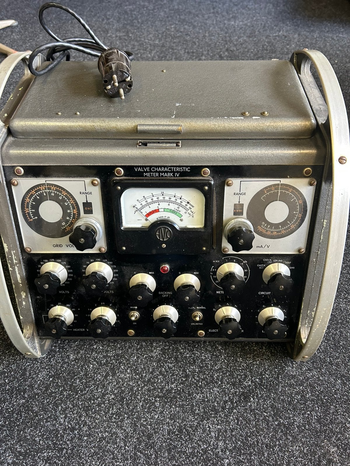 Buizen tester Avo Valve characteristic meter Mark IV, Ophalen of Verzenden, Gebruikt