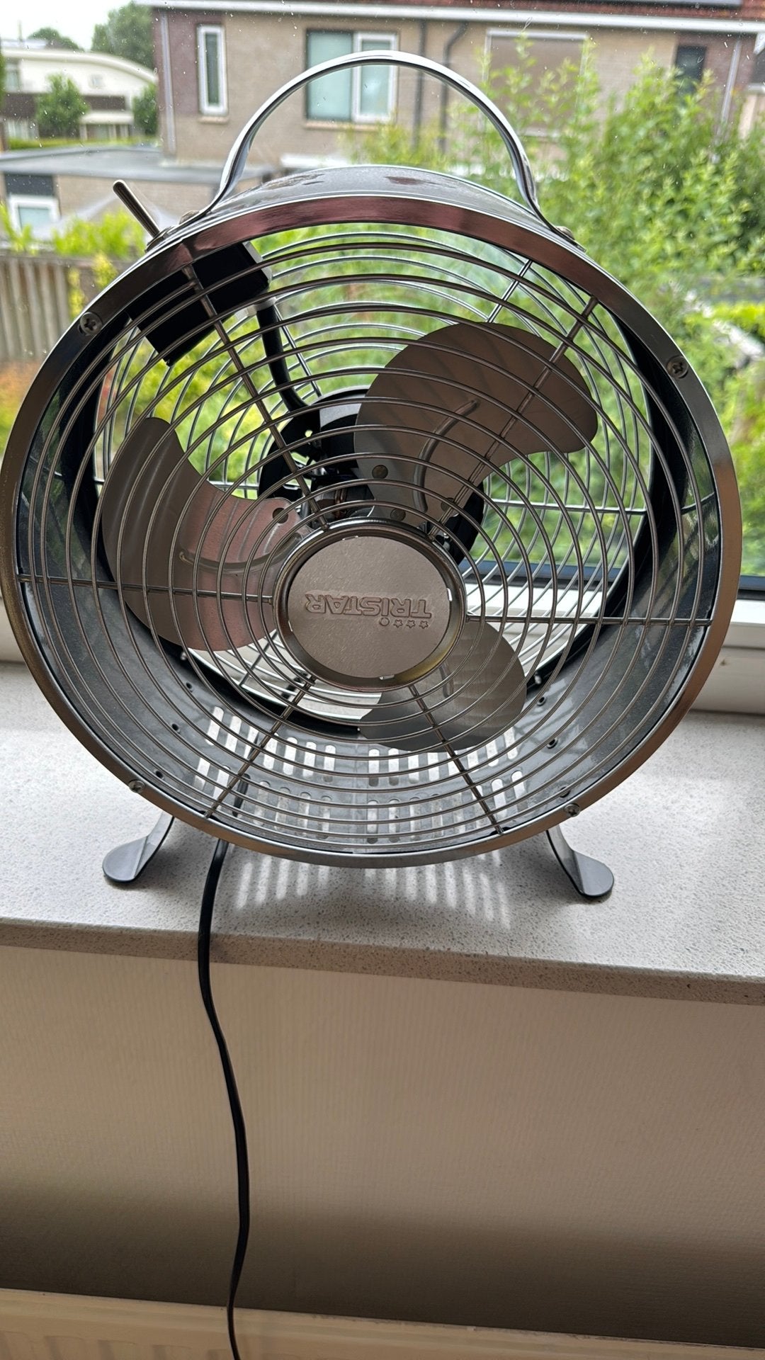 Tristar tafelventilator, Witgoed en Apparatuur, Ventilatoren, Ophalen, Zo goed als nieuw, Tafelventilator