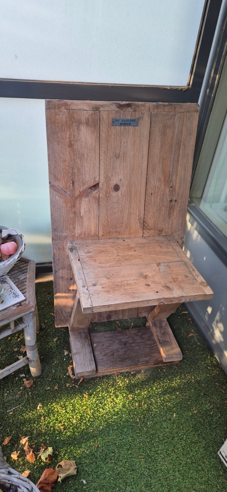Steigerhout meubels, Ophalen