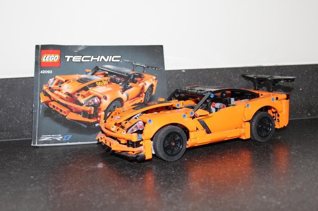technis lego sportwagen, Gebruikt, Lego, Ophalen of Verzenden, Compleet