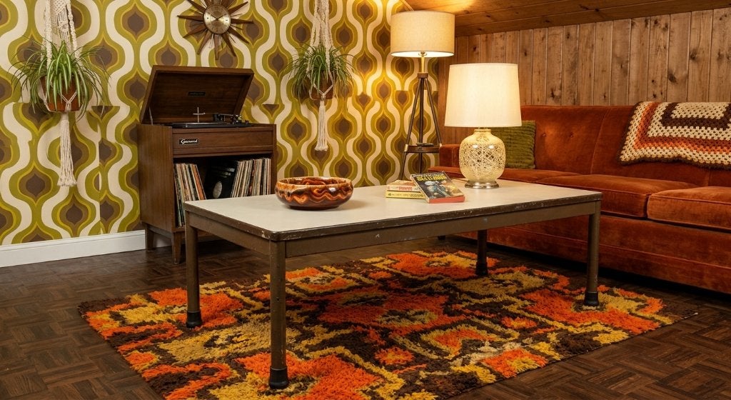 Retro buisframe Bijzettafeltje Tafel Salontafel Formica TV, Ophalen, Gebruikt, 100 tot 150 cm, 50 tot 100 cm