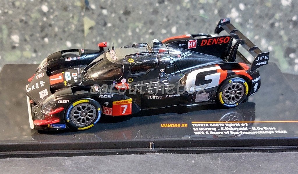 Toyota GR010 Hybrid #7 WEC SPA N deVries 2025 1:43 Ixo V1253, Verzenden, Nieuw, Auto, Overige merken