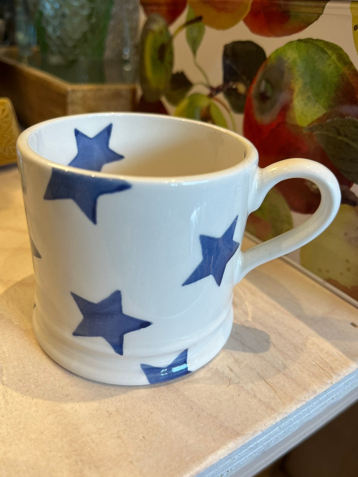Nieuw! Blue Stars baby mug, Emma Bridgewater, Overige typen, Nieuw, Ophalen of Verzenden, Emma Bridgewater