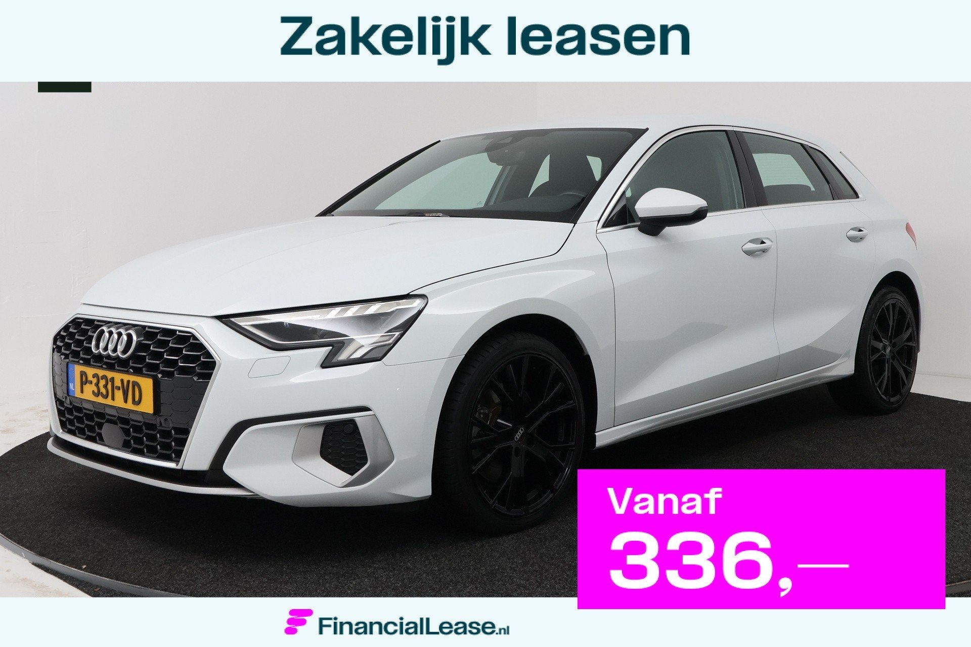 Audi A3 Sportback 30 TFSI Business edition (NAVIGATIE, CRUIS, Stof, Gebruikt, Origineel Nederlands, Bedrijf