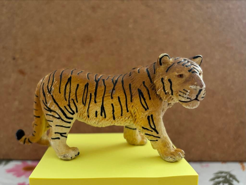 Schleich Tijger uit 1996 - Realistisch Speelfiguur, Ophalen of Verzenden, Gebruikt