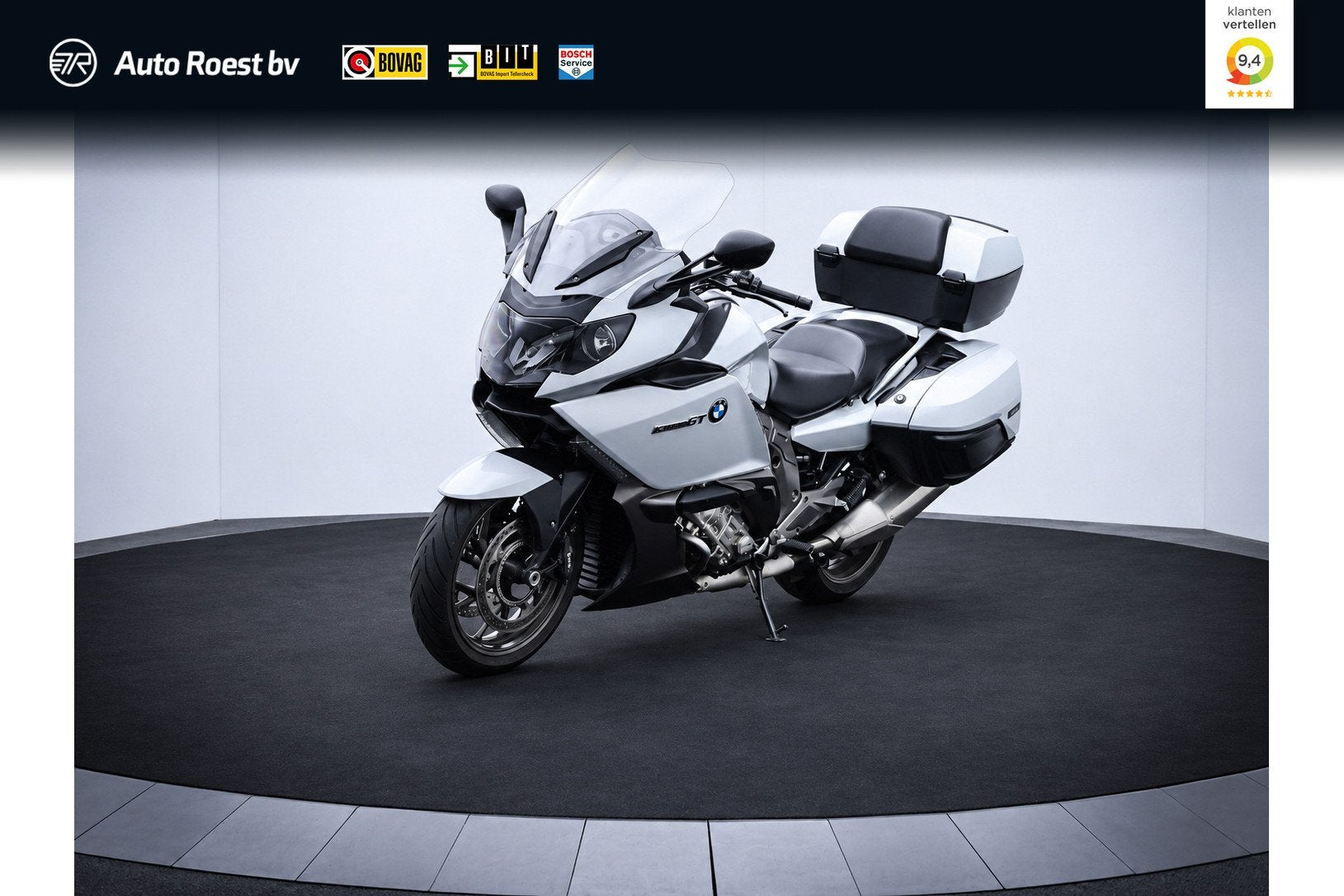 BMW K 1600 GT Onderhoudsfacturen aanwezig. Bijzonder mooie e, Motoren, Auto Roest bv, Meer dan 35 kW, Overig, Parallelweg 1
4209AA  SCHELLUINEN, NL
