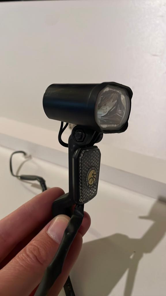 Koplamp Stella Fiore, Fietsen en Brommers, Fietsaccessoires | Fietsverlichting, Voorlicht, Zo goed als nieuw, Overig, Ophalen of Verzenden