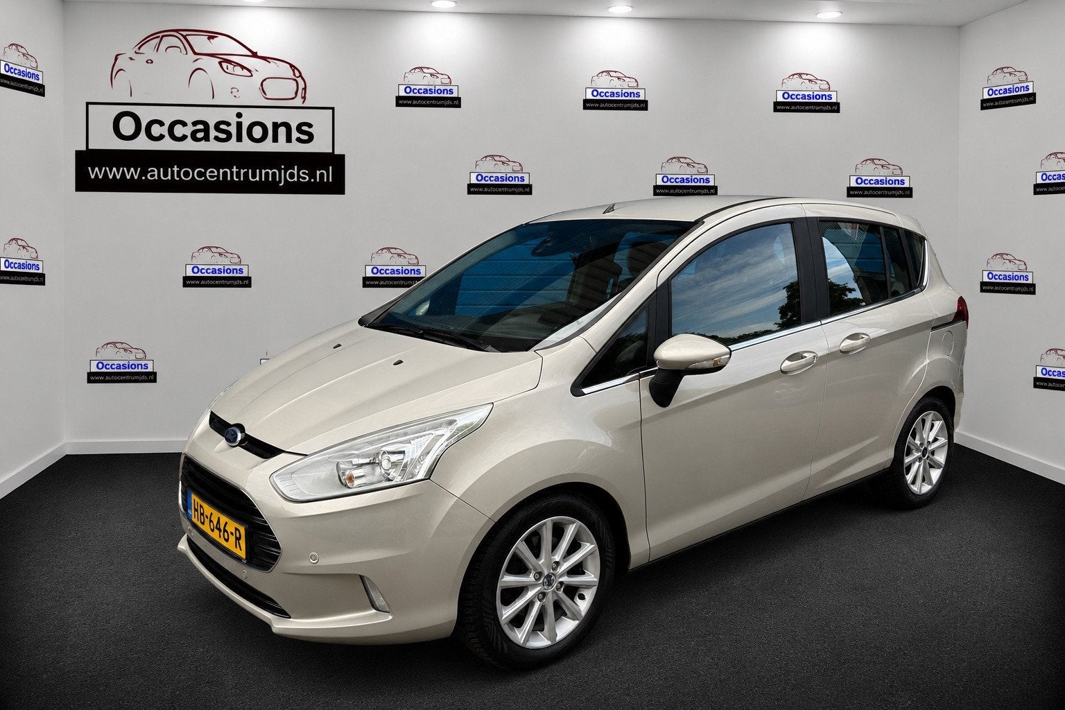 Ford B-Max 1.6 TI-VCT Titanium, Auto's, Ford, 1596 cc, Stof, Gebruikt, 4 cilinders