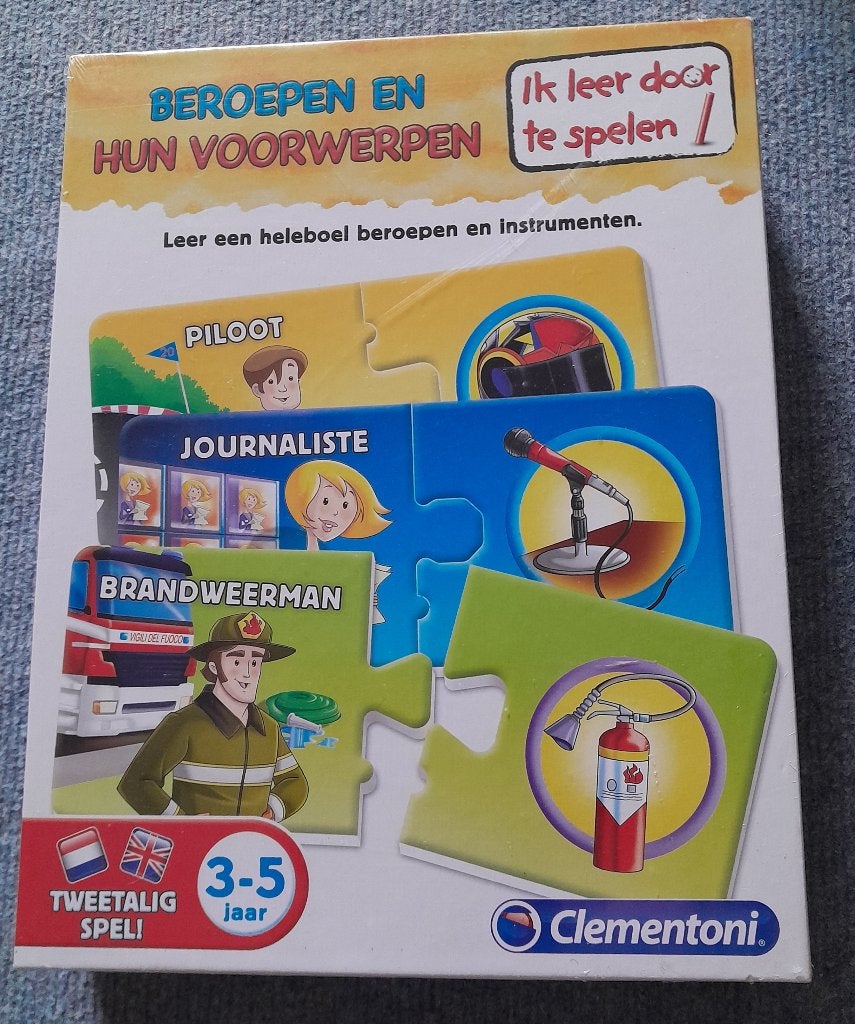 Beroepen en hun voorwerpen, Ophalen, Nieuw, Ontdekken