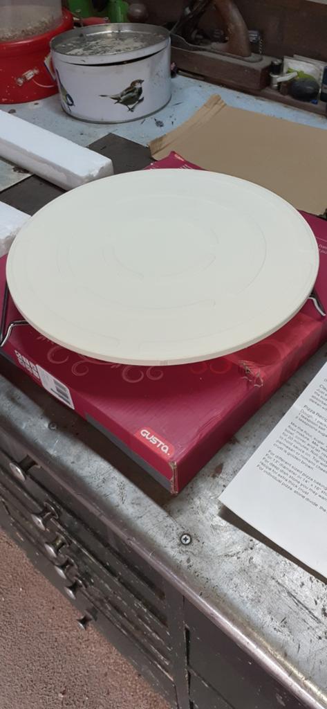 Pizza bakplaat / steen  33 cm NIEUW, Ophalen