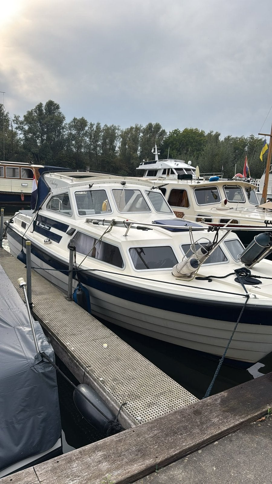 Saga 7000 uit 1985 – Volvo Penta MD30 diesel, Ophalen, Overige merken, Gebruikt, Afdekzeil
