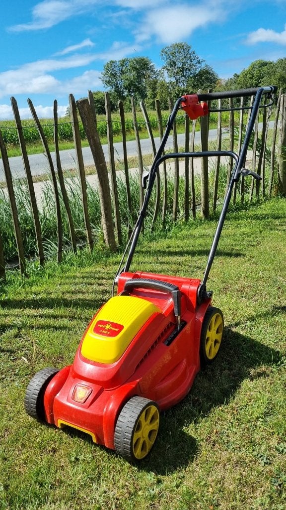 Grasmaaier Wolf Garten A340E, Ophalen, Cirkelmaaier, Gebruikt, Elektrische grasmaaier