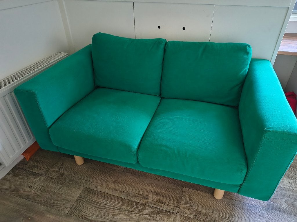 Ikea Norsborg 2 persoons bank, Ophalen, 150 tot 200 cm, Tweepersoons, 75 tot 100 cm
