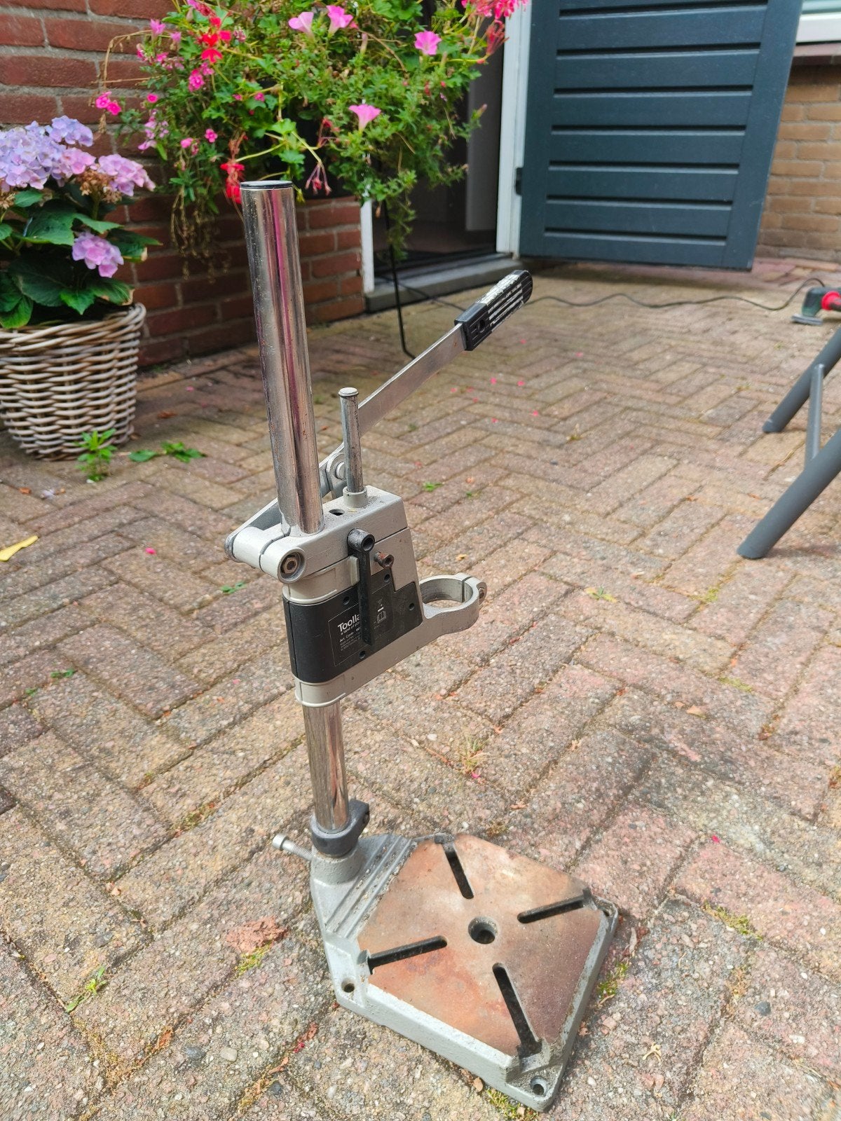 Toolland WPST4 Boorstandaard voor Nauwkeurig Boren, Ophalen, Kolomboormachine