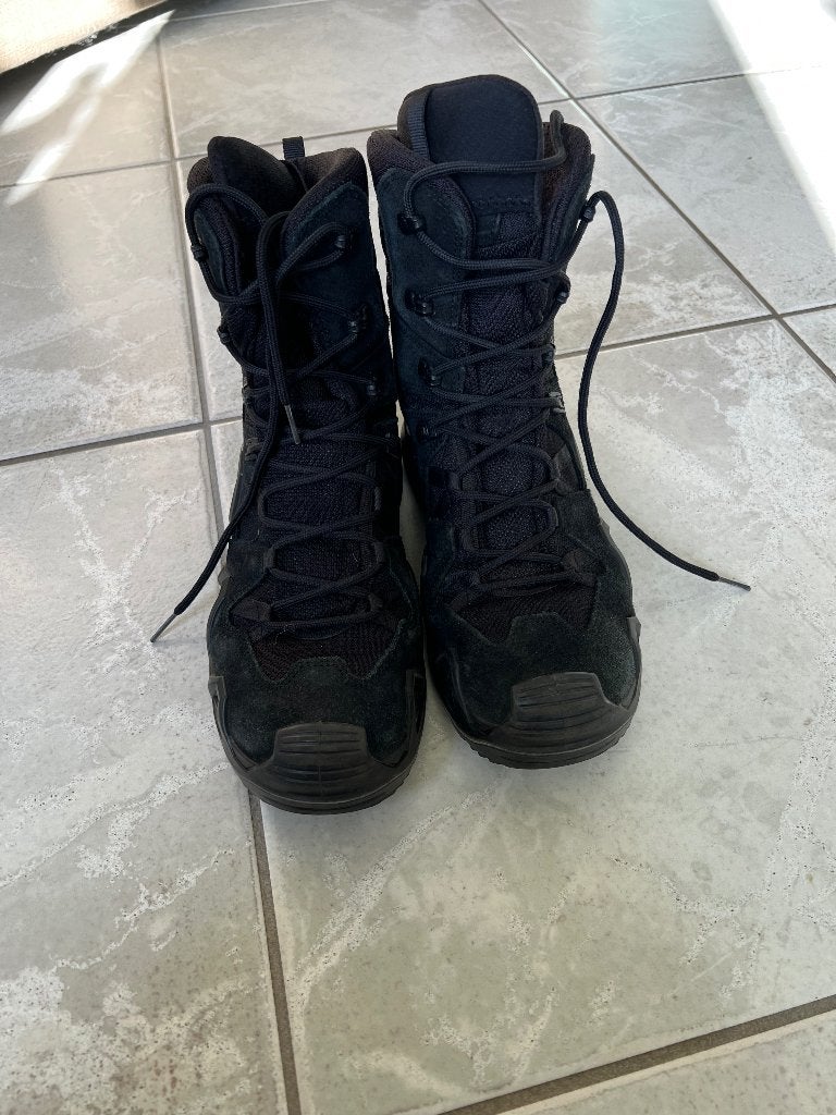 Z.G.A.N./ licht gedragen paar LOWA Zephyr MK 2schoenen mt 42, Lowa, Verzenden, Zwart, Zo goed als nieuw