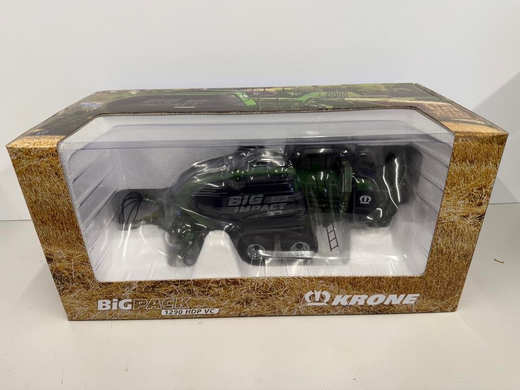 Krone Big Pack 1290 HDP VC ROS Big Impact, Hobby en Vrije tijd, Modelauto's | 1:32, Ophalen, Zo goed als nieuw, Tractor of Landbouw