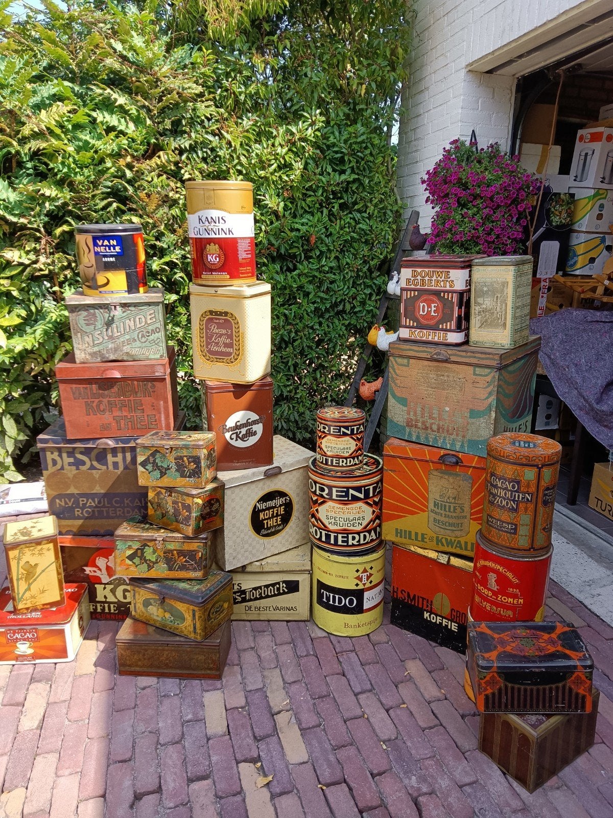 30 winkel blikken te Koop, Verzamelen, Blikken, Ophalen of Verzenden, Gebruikt, Overige