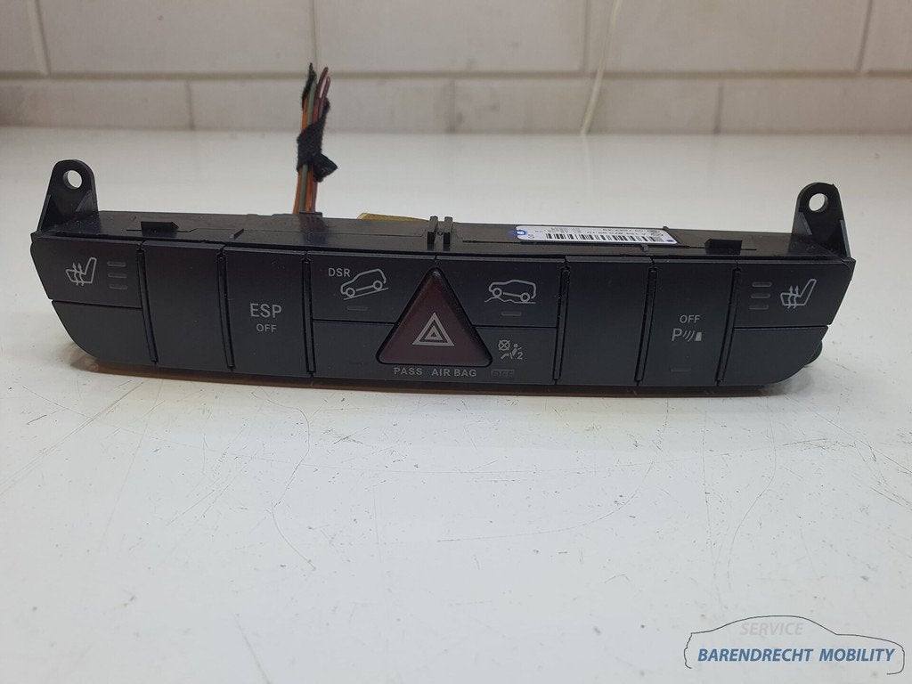 Mercedes W164 ML Klasse bedieningspaneel A1648709910 1687699