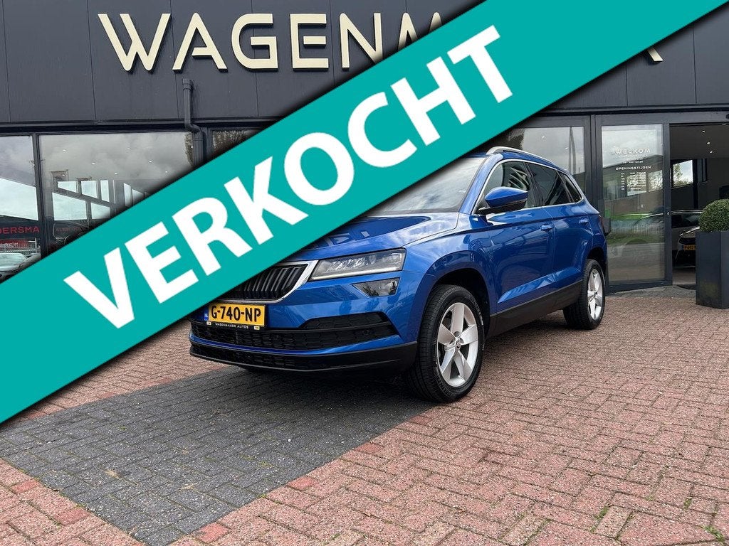 Skoda Karoq 1.5 TSI ACT Business Edition ACC|NAV|CAM|DealerO, Voorwielaandrijving, 12 maanden, Stof, Euro 6