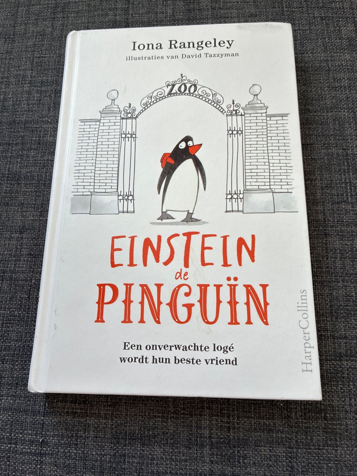 Einstein de Pinguïn - Iona Rangeley (Kinderboek), Ophalen of Verzenden, Zo goed als nieuw, Fictie algemeen