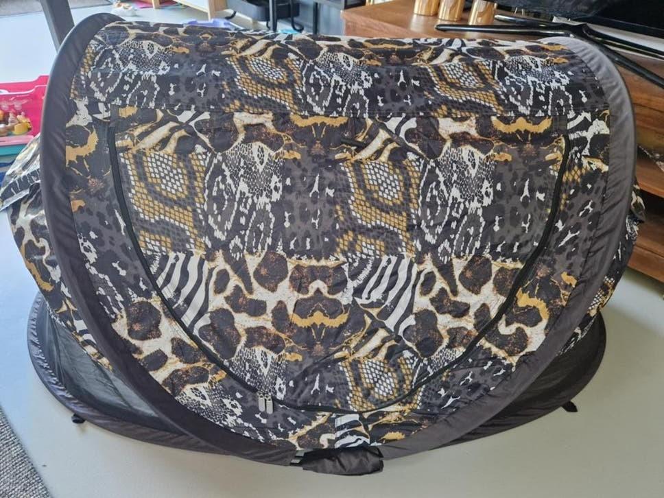 Deryan Peuter Luxe Slaaptentje/Campingbedje - Zoo Editie, Kinderen en Baby's, Babywiegjes en Ledikanten, Nieuw, Reisbedje, Ophalen of Verzenden