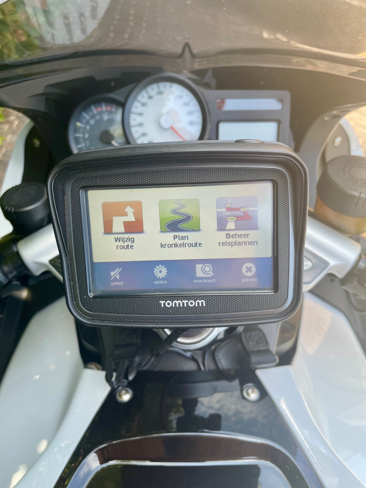 🏍️ TomTom Rider V4 met kaartupdate West-Europa v11.60, Motoren, Ophalen of Verzenden, Gebruikt