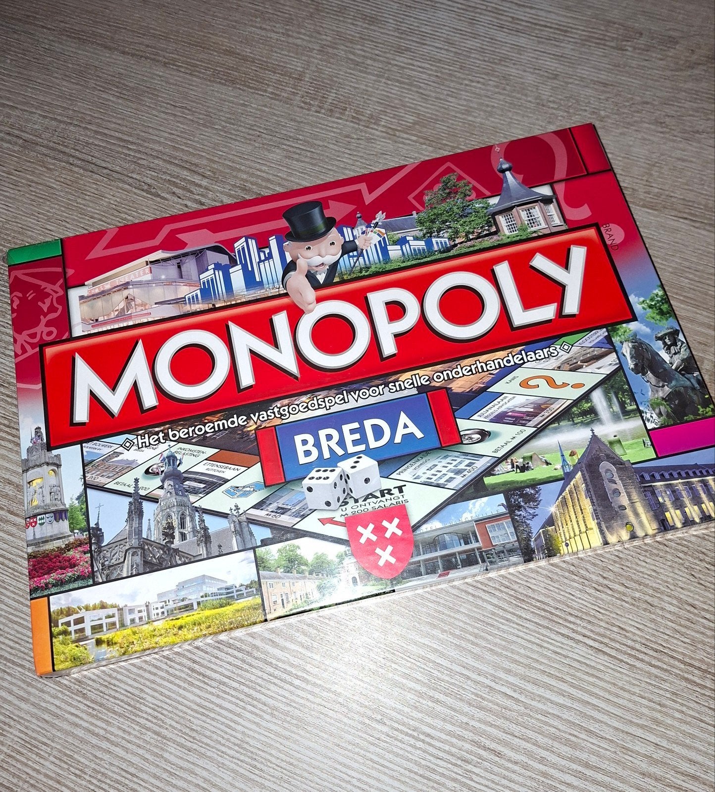 Monopoly Breda nieuw, Hobby en Vrije tijd, Gezelschapsspellen | Bordspellen, Ophalen of Verzenden, Nieuw