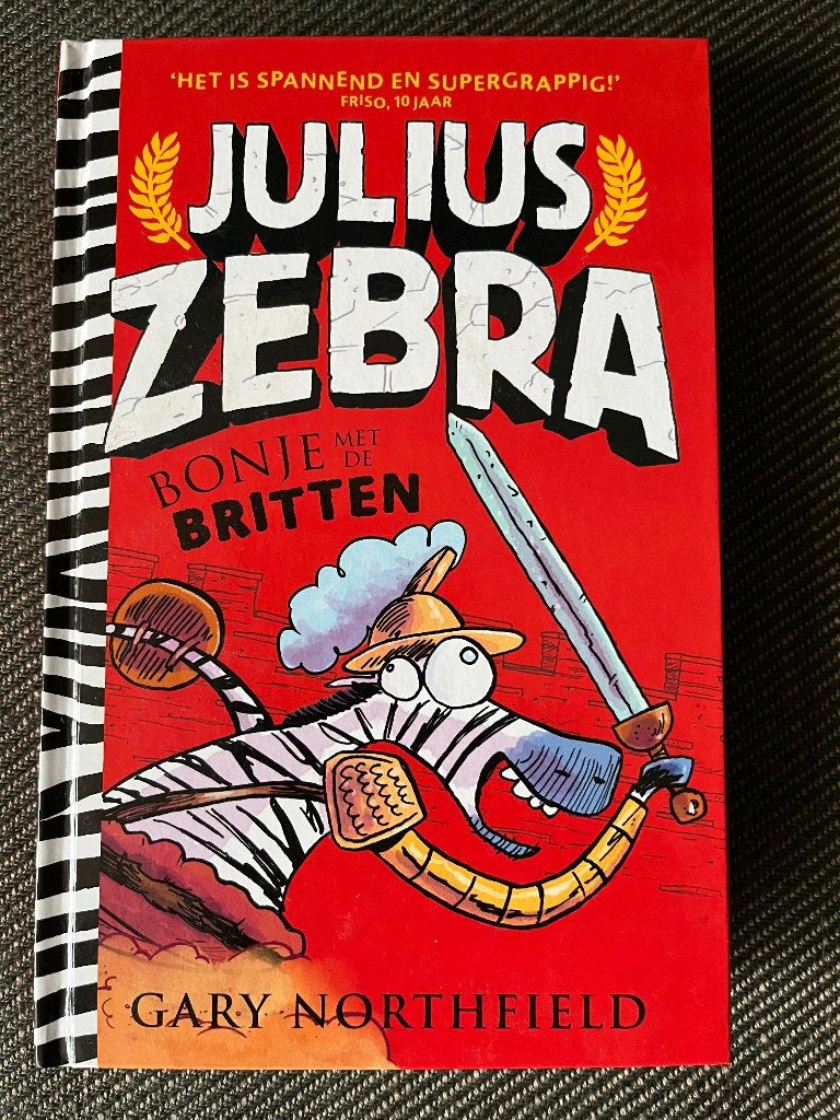 Gary Northfield - Julius Zebra 2 - Bonje met de Britten.(Hc), Boeken, Ophalen of Verzenden, Zo goed als nieuw, Gary Northfield