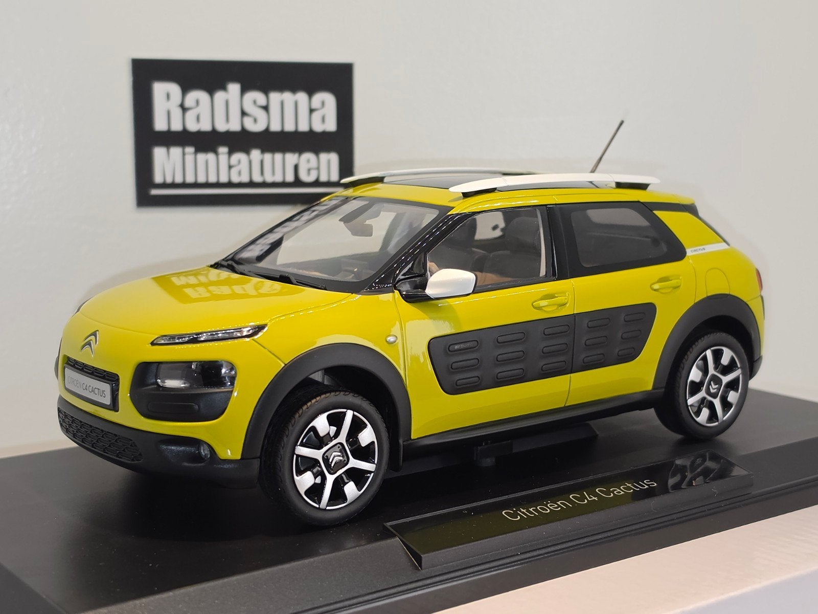 Citroën C4 Cactus 1.2 Puretech + Panodak - 1:18 Norev, Auto, Norev, Ophalen of Verzenden, Zo goed als nieuw