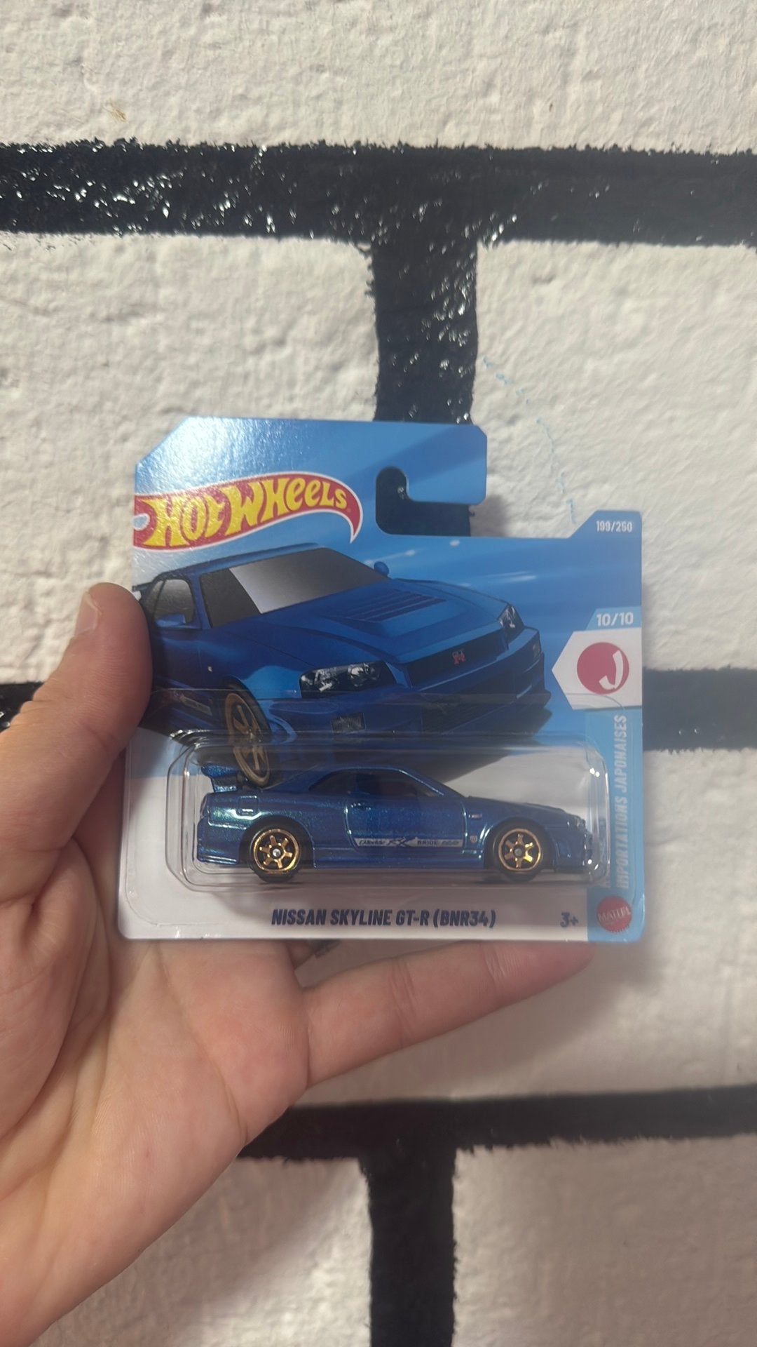 Hot Wheels Nissan Skyline GTR Bnr34, Ophalen of Verzenden, Zo goed als nieuw, Auto