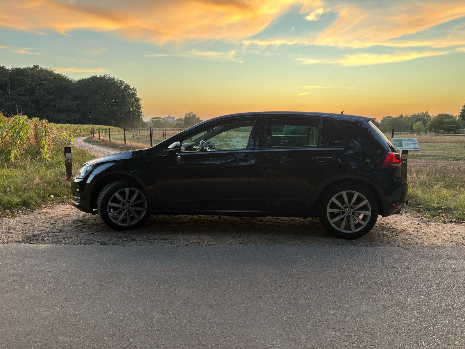 Volkswagen Golf 1.2 TSI 81KW 5D 2015 Zwart, Voorwielaandrijving, Euro 5, Zwart, 4 cilinders