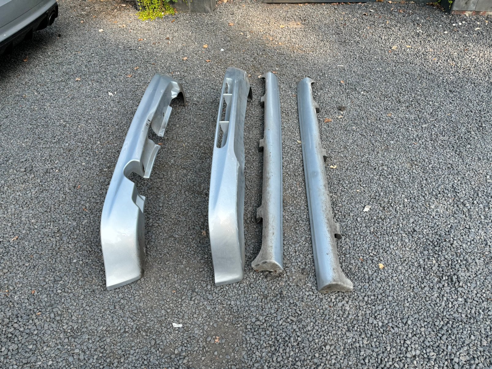 Originele golf 4 jubi 25 jahre lippenset en sideskirts, Ophalen