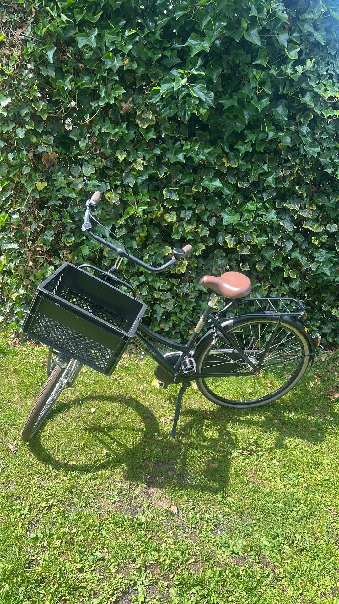 Te koop: Cortina U4 Mini M26 NR3 – zwarte meisjesfiets, Ophalen, Terugtraprem, Gebruikt, Versnellingen
