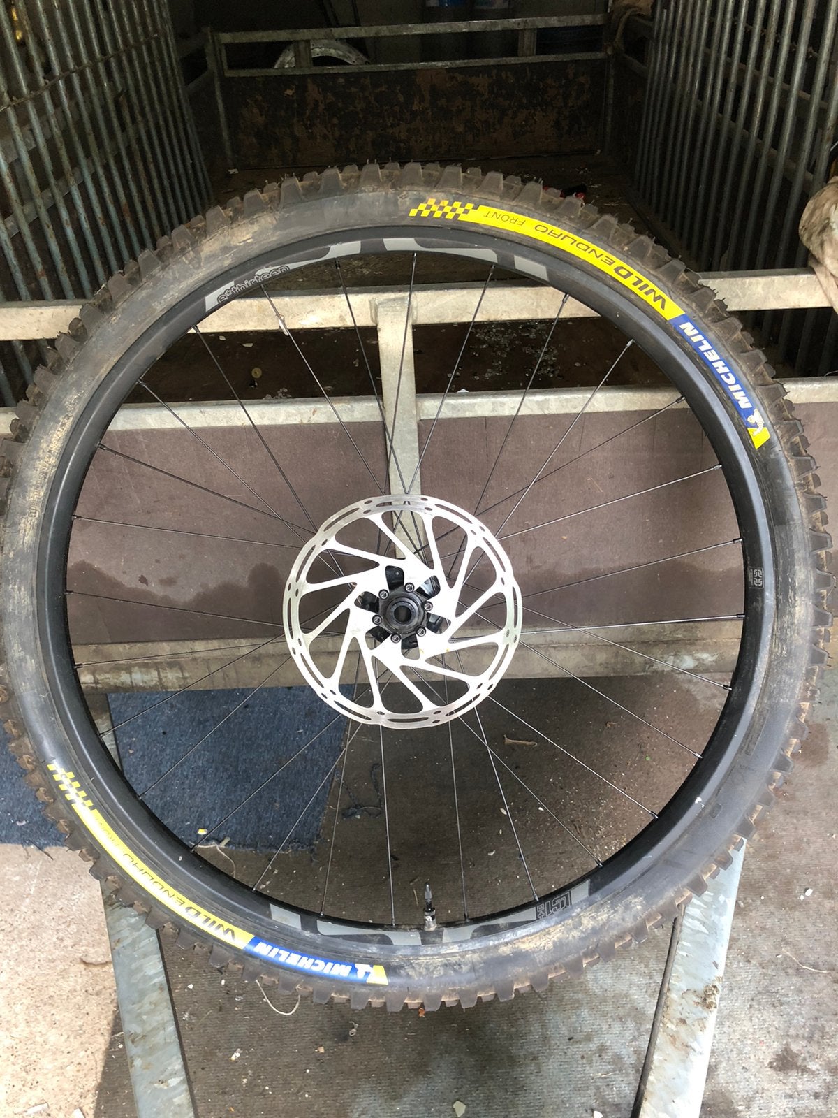 Velg met band, Ophalen, Band, Zo goed als nieuw, Aluminium