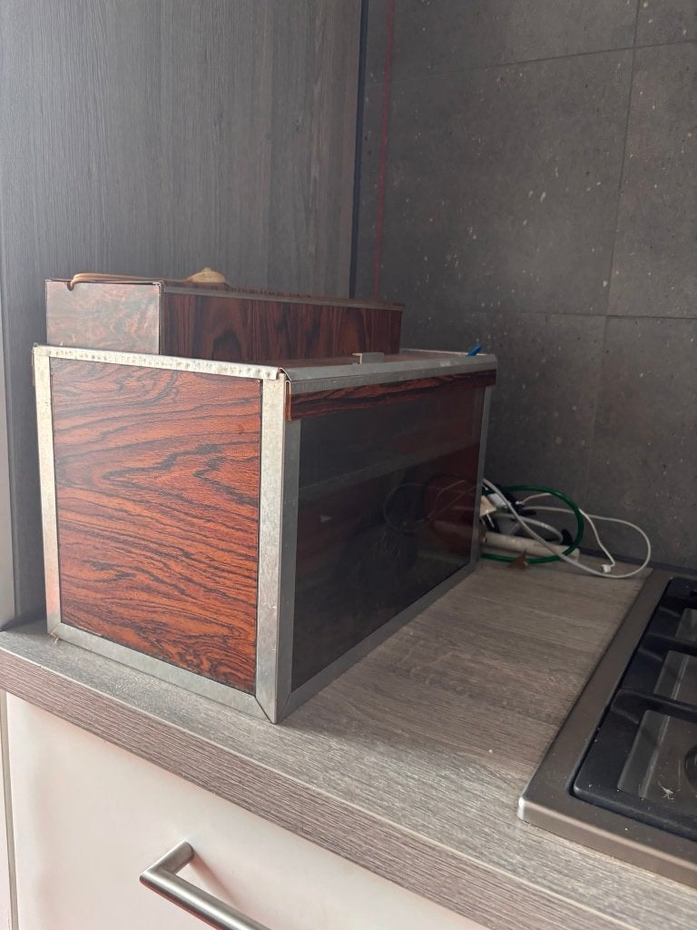 Gratis aquarium, Ophalen, Gebruikt, Leeg aquarium