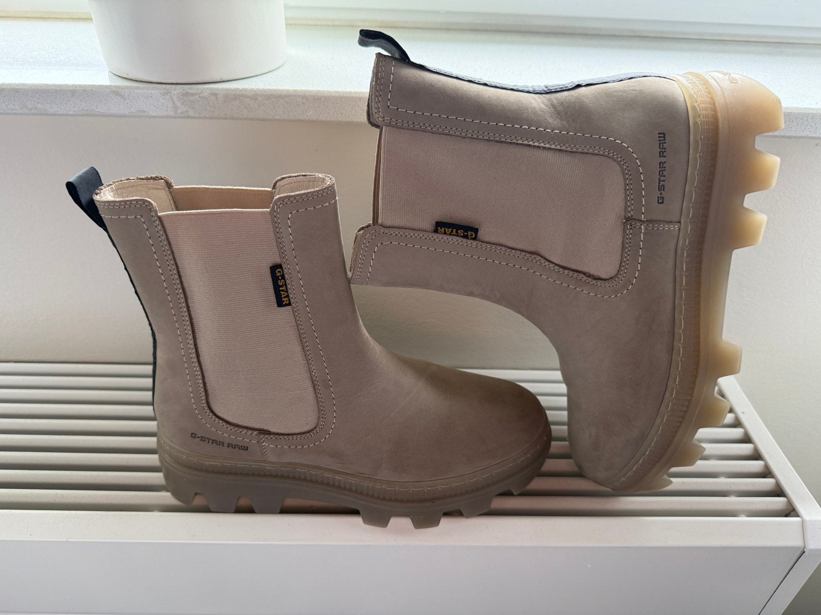 G-Star RAW enkellaarsjes - Nieuw, Beige, Lage of Enkellaarzen, Nieuw, Ophalen of Verzenden