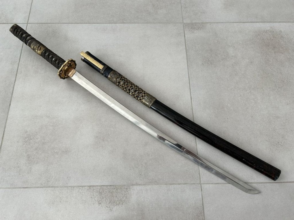 katana - japans zwaard, samoeraizwaard, Ophalen of Verzenden, Overige soorten, Overige gebieden, Zwaard of Sabel