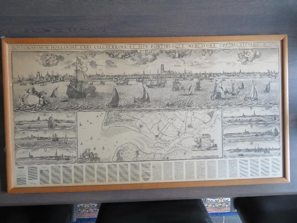 Historische prent, Ophalen, Gebruikt, Voor 1940, Prent