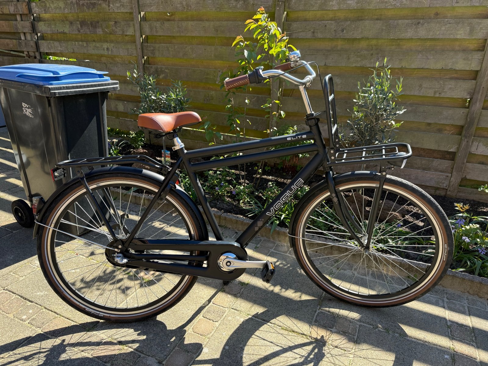 Vogue Elite Bakkersfiets 28 inch - Zo goed als nieuw, Terugtraprem, Versnellingen, Zo goed als nieuw, 61 tot 65 cm
