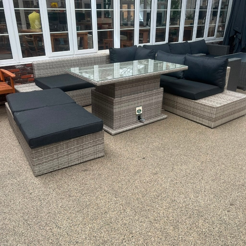 Salou Loungeset | Lichtgrijs | Showroommodel