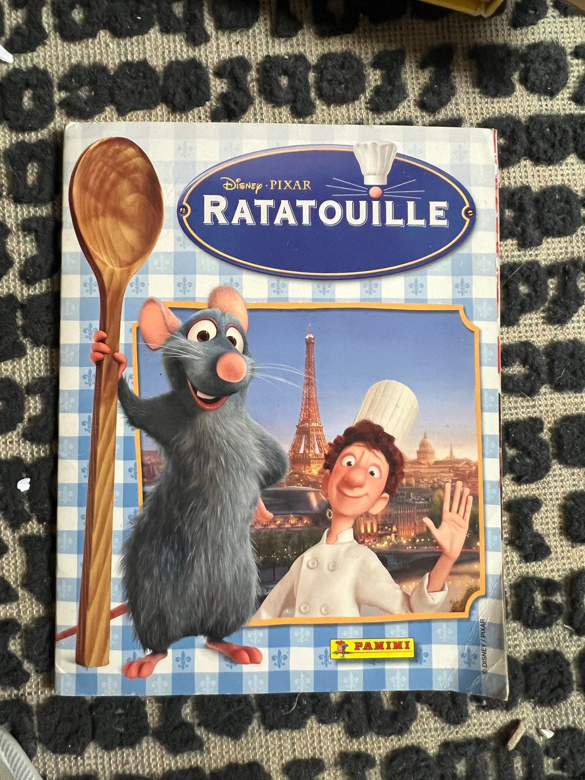 Ratatouille Panini Stickerboek (Frans) - Niet compleet, Ophalen of Verzenden, Gebruikt