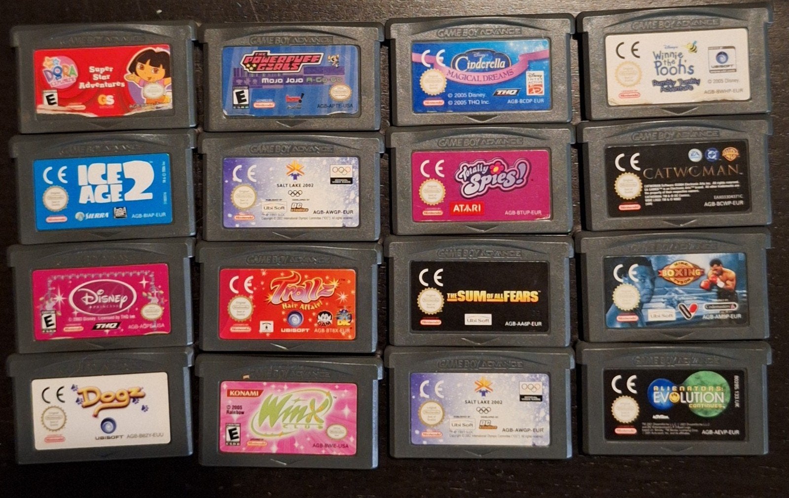 Foto 4 van Grote collectie Game Boy en Game Boy Advance spellen 200€