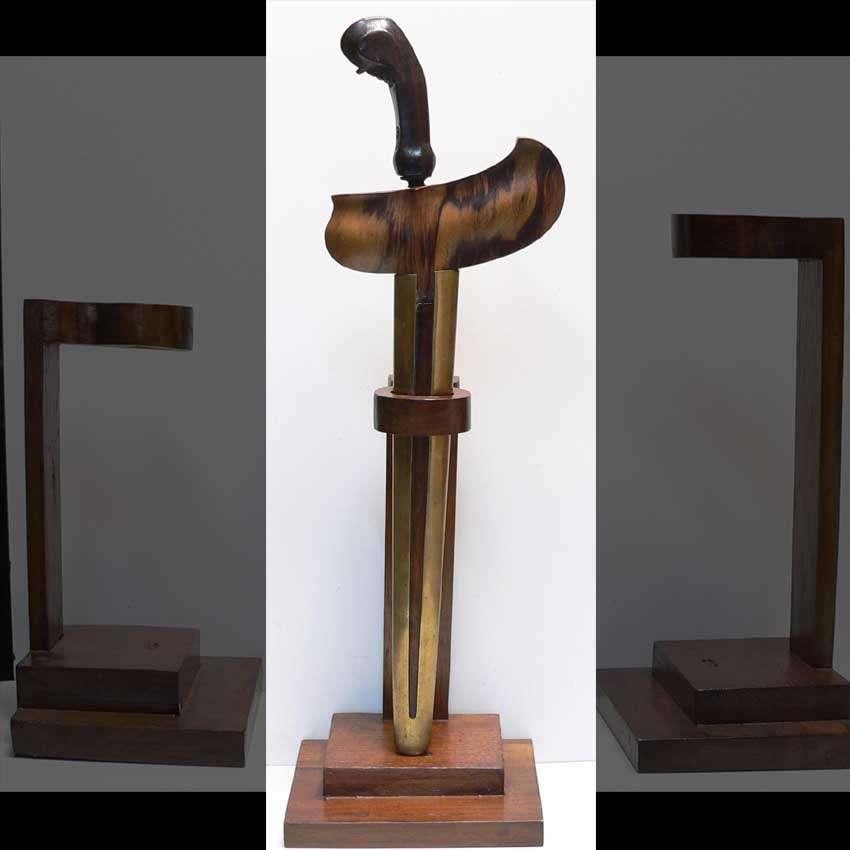 Kerishouder voor 1 Keris kris pl4 in verschillende maten, Ophalen of Verzenden