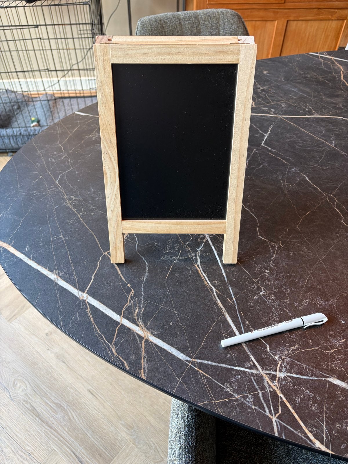 Klein schoolbord om op te schrijven, Ophalen of Verzenden, Versiering, Geboorte of Huwelijk
